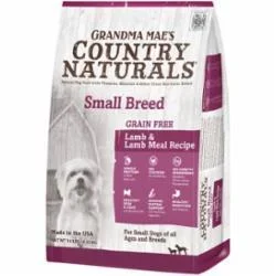 Grandma Mae’s Country Naturals Dog Small Breed Limited Ingredient Diet Grain-Free Lamb – 9 Oz