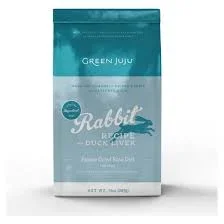 Green JuJu Freeze Dried Rabbit & Duck Liver, 14oz