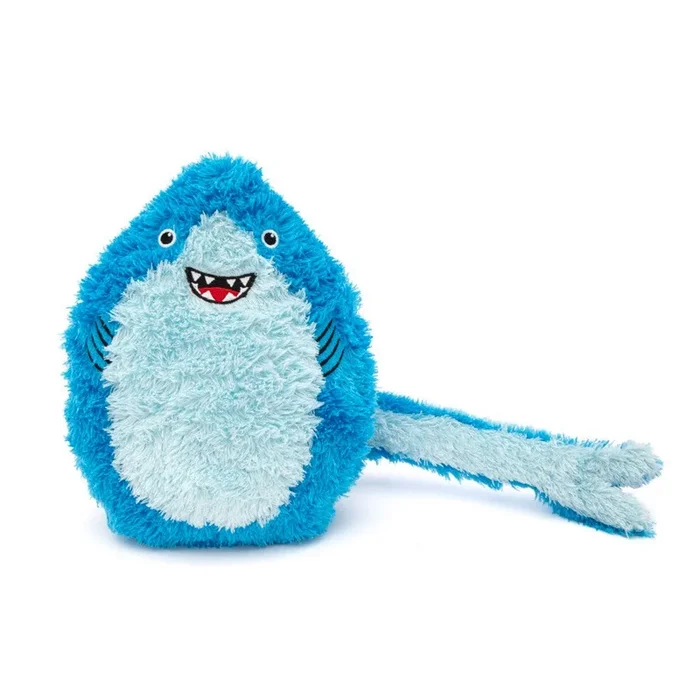 Guru, GURU Hide-A-Tail Plush Puzzle Dog Toy, Shark, Large
