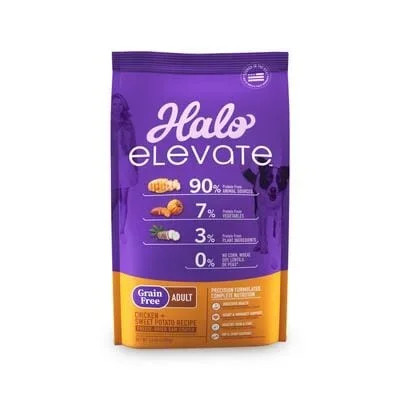Halo Pets Elevate Grain-Free Chicken Dry Dog Food – 3.5 Lbs
