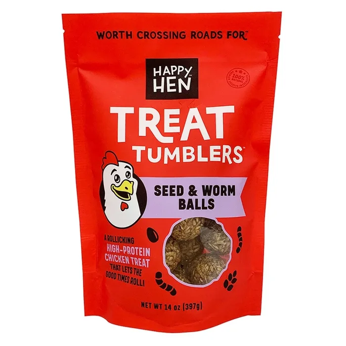 Happy Hen Treats Tumblers Chicken Treats 14oz