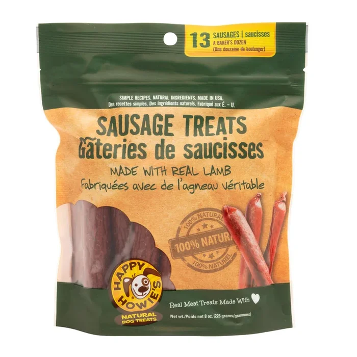 Happy Howies Lamb Sausage, 4″