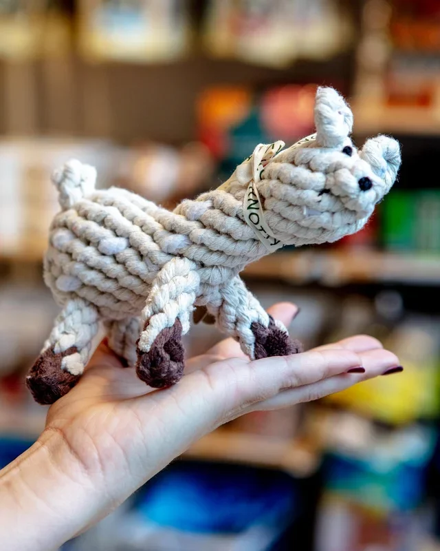 Happy Llama Rope Dog Toy