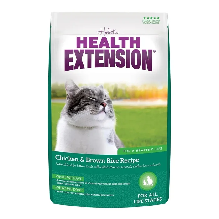 Health Extension Chicken & Brown Rice All Life Stages Dry Cat Food