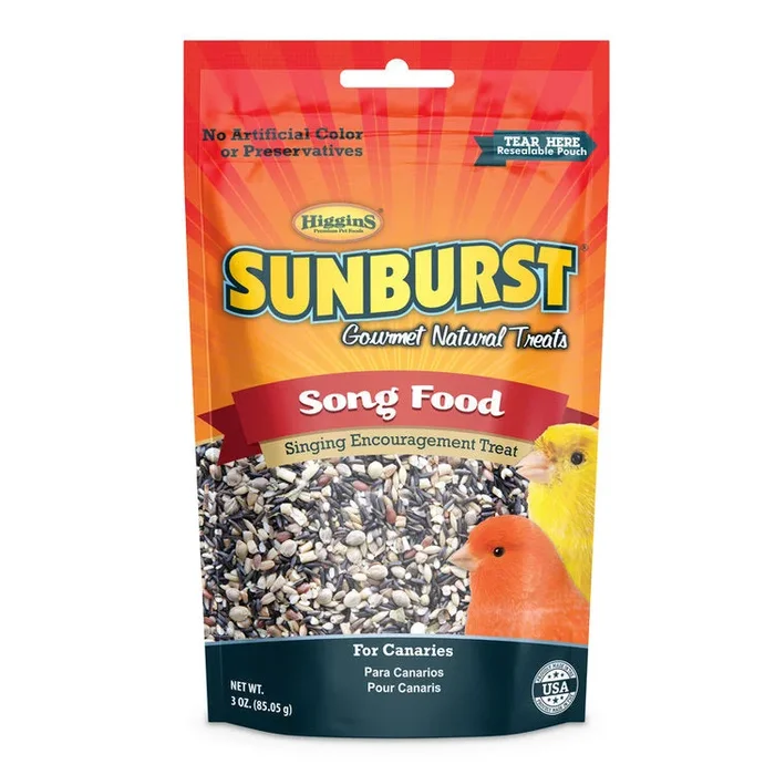 Higgins Sunburst Song Food Avian Treat 3 oz.