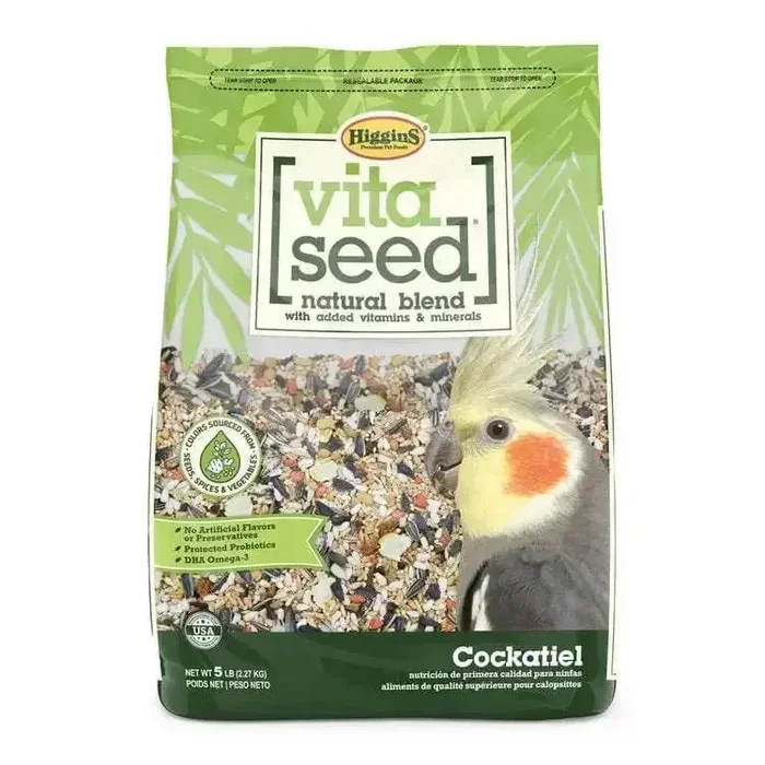 Higgins Vita Seed Natural Blend Cockatiel Food