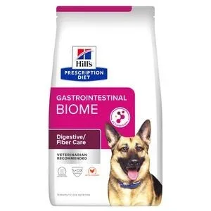 Hill’s Prescription Diet Gastrointestinal Biome Digestive/Fiber Care with Chicken Dry Dog food, 8 lb bag