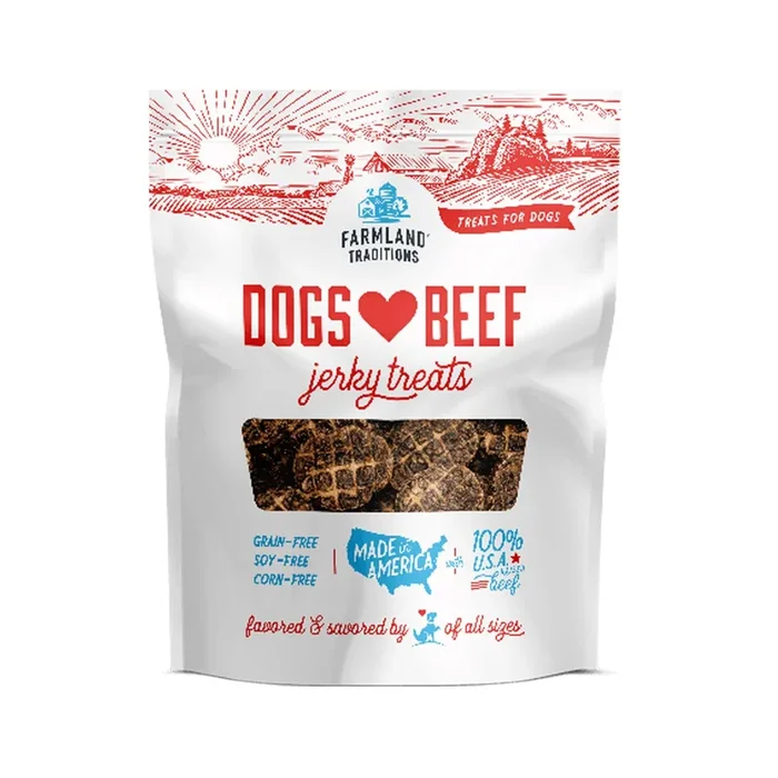 Hillside Farms Dogs Love Beef Jerky Dog Treats – 5 Oz