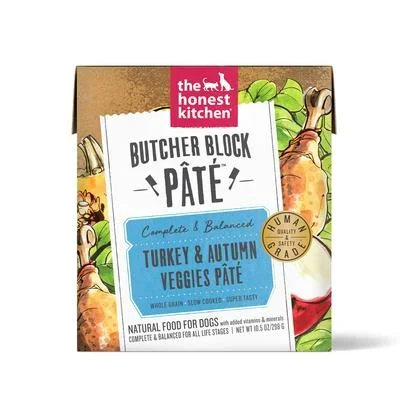 Honest Kitchen Butcher Turkey Autumn Vegetables Wet Dog Food – 10.5 Oz – Case of 6