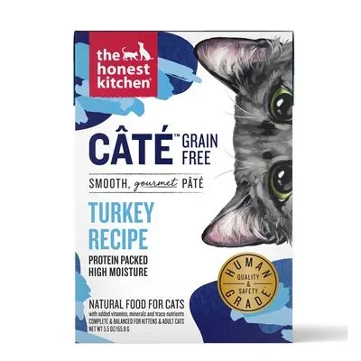 Honest Kitchen CATE Turkey Wet Cat Food – 5.5 Oz – Case of 12
