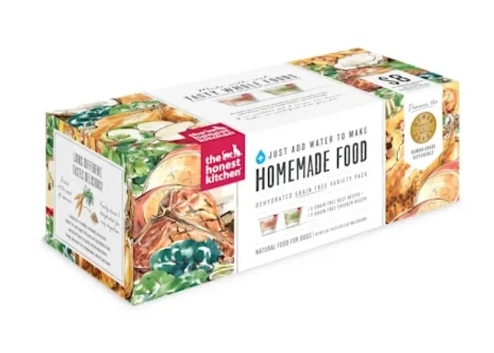 Honest Kitchen Grain-Free Variety Pack Dehydrated Dog Food – 1.75 Oz – 2 Count – Case of 6