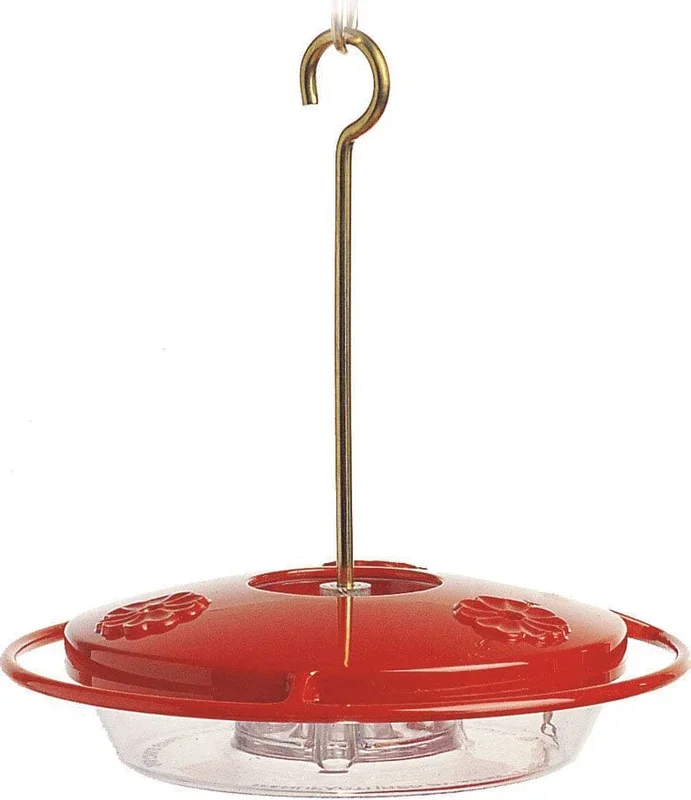 Hummzinger Mini Classic Hummingbird Feeder – Red – 8 Ounce Cap