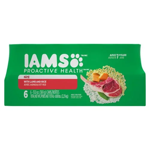 Iams, Iams Lamb & Whole Grain Brown Rice Multipack, 13 Oz (Case Of 2)