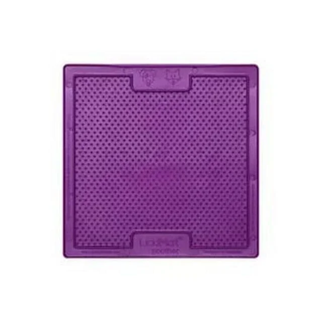 Innovative Pet Lickimat Tuff Soother Slow Feeding Mat for Dogs – Purple