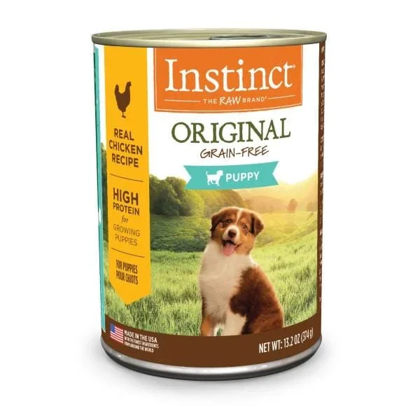 Instinct Original Grain-Free Chicken Puppy Canned Dog Food – 13.2 Oz – Case of 6