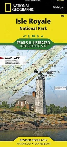 Isle Royal National Park Map