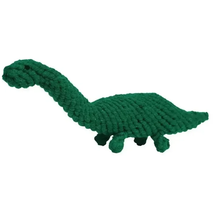 Jax & Bones Brent the Brontosaurus Rope Dog Toy