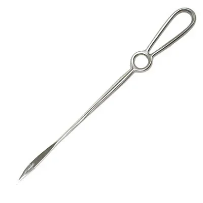 Jeffers Dr. Buhner’s Needle, 12″ (Prolapse Needle for Cows)