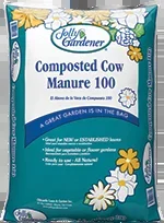Jolly Gardener Composted Cow Manure 100, 40lbs