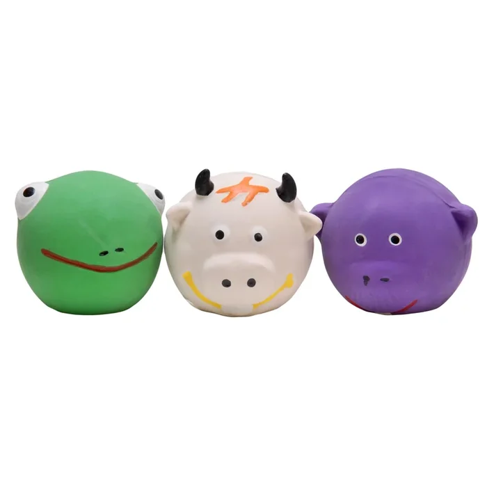 Juguetes de látex para perros Squeakies, cada uno (surtidos)