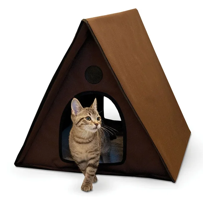 K&H Pet Products Outdoor Multiple Kitty A-Frame