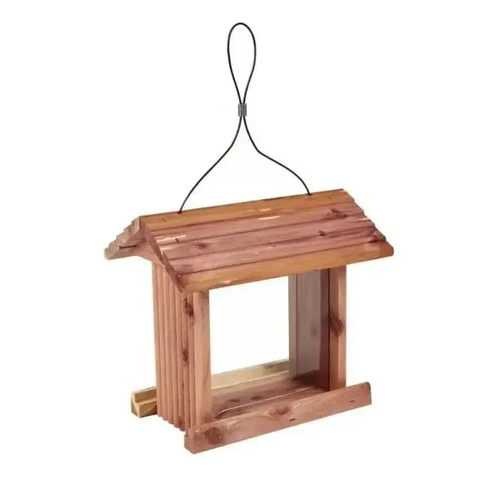 Kaytee Cedar Songbird Wild Bird Feeder 7.25 in X 10 in X 9.25 in