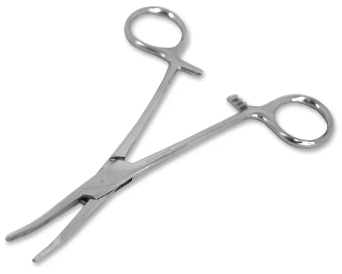 Kelly Forceps, Curved, 5 1/2″