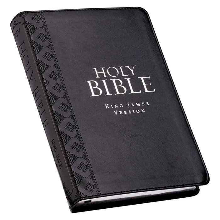 KJV Black Faux Leather Gift Bible KJV022