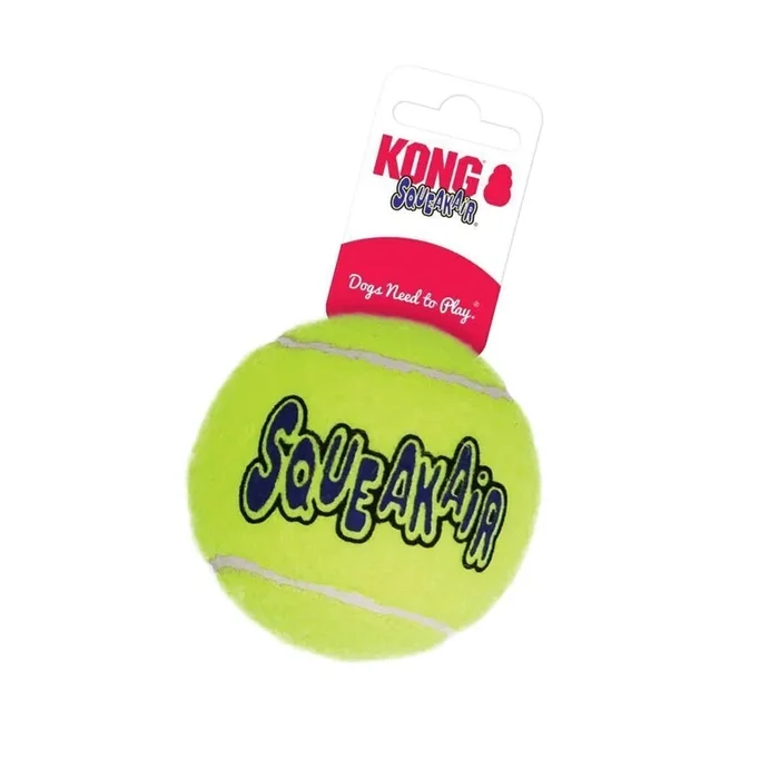Kong AirDog Squeakair Squeaker Tennis Ball Dog Toy – X-Large