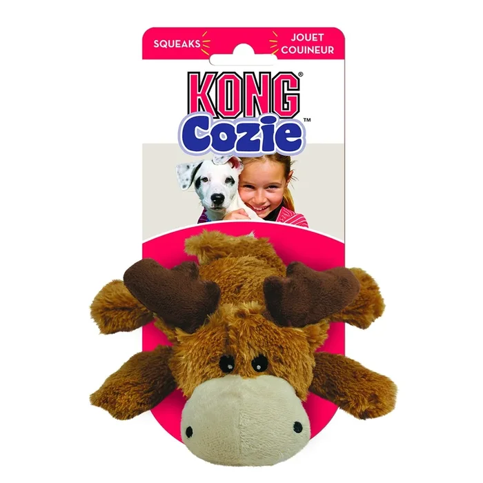 Kong Cozie Marvin the Moose Plush Dog Toy