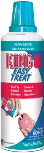 Kong Easy Treat Puppy Recipe Dog Toy Stuffing Chewy Dog Treats – Chicken – 8 Oz