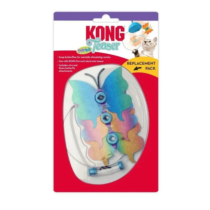 Kong Purrsuit Butterfly Cat Teaser Replacement Cat Toy