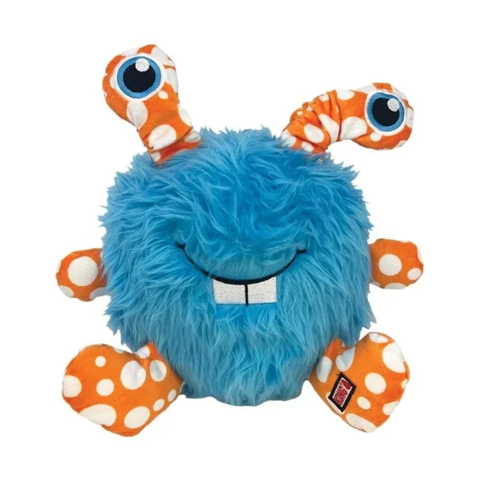Kong Whipples Squeak and Soft Plush Dog Toy – Assorted – X-Large
