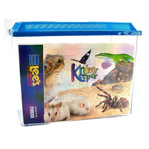 Kritter Keeper with Lid X-Large – 15.87″L x 8.37″W x 12.08″H by Lee’s
