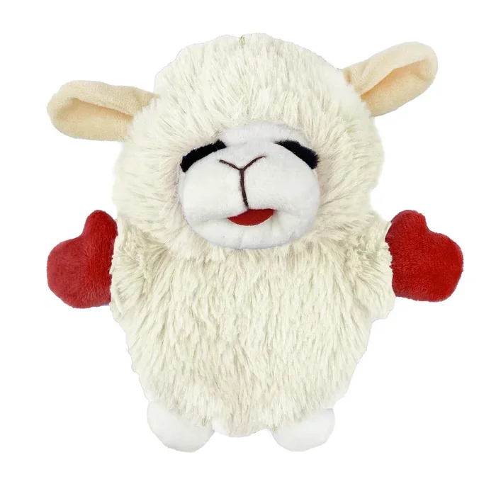 Lamb Chop, Crinkle Plush Dog Toy 6″
