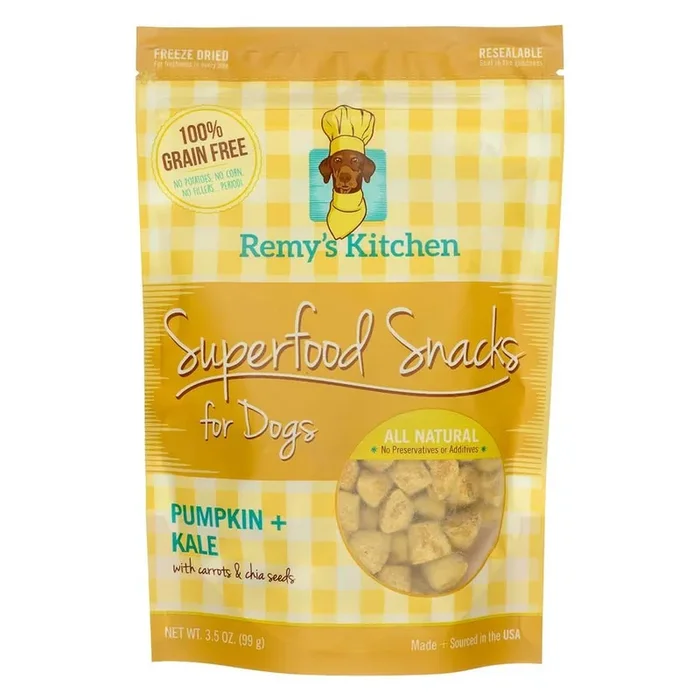 雷米厨房狗狗零食超级食品南瓜+羽衣甘蓝口味