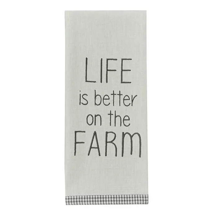 Life is Better on the Farm Kitchen Towel 73-241