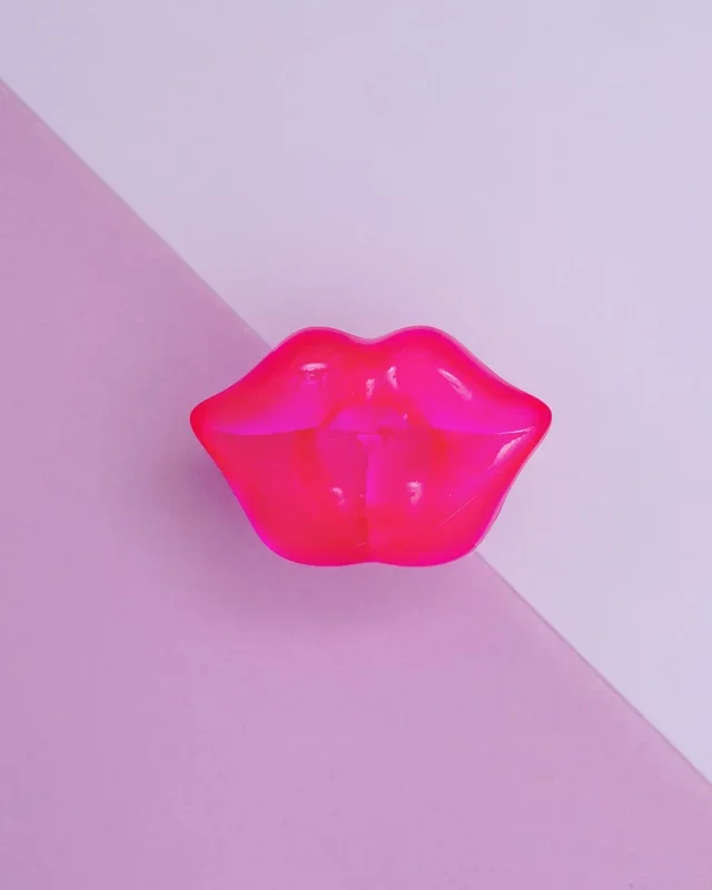 Lips Paci-Chew Squeaky Dog Toy