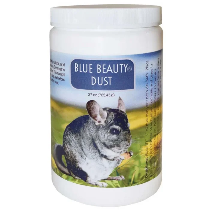 Lixit, Lixit Blue Beauty Chinchilla Powder Dust, 27 Ounces