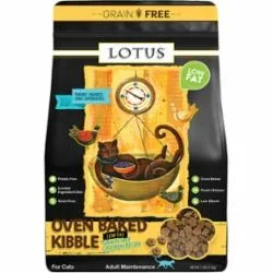 Lotus Cat Grain-Free Low Fat Chicken Dry Cat Food – 11 lbs