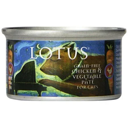 Lotus Pate Grain-Free Chicken Canned Cat Food – 2.75 Oz – Case of 24