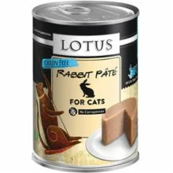 Lotus Pate Grain-Free Rabbit Canned Cat Food – 12.5 Oz – Case of 12
