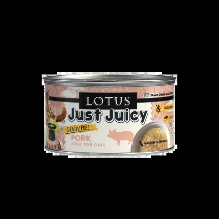 Lotus 湿猫粮 猫用多汁猪肉炖菜