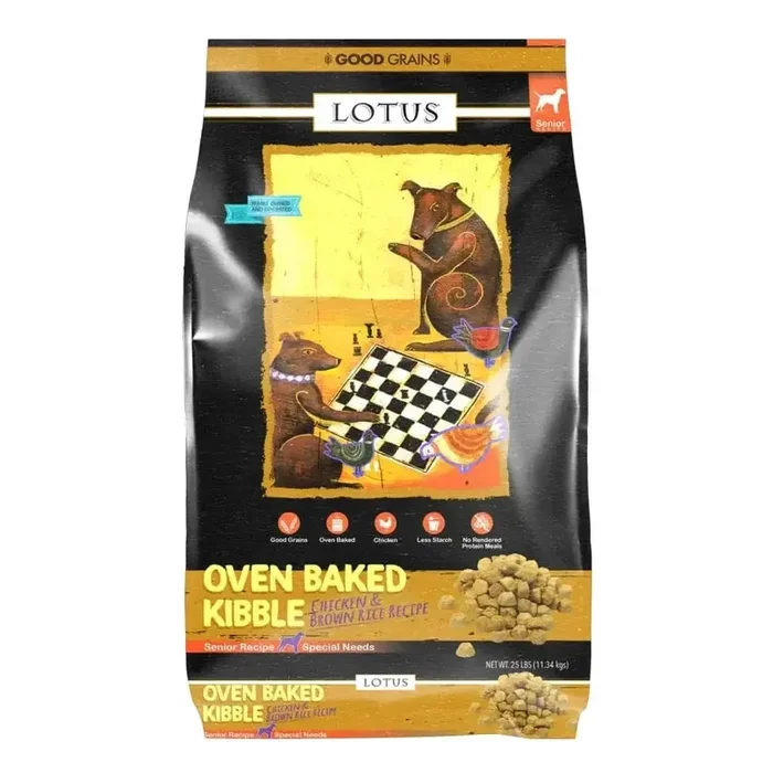 Lotus Wholesome Good Grains Senior Special Needs Recipe Dry Dog Food