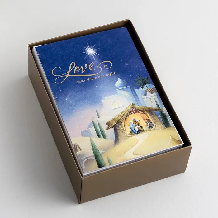 Love Came Down Bulk Christmas Cards 50-count J1477