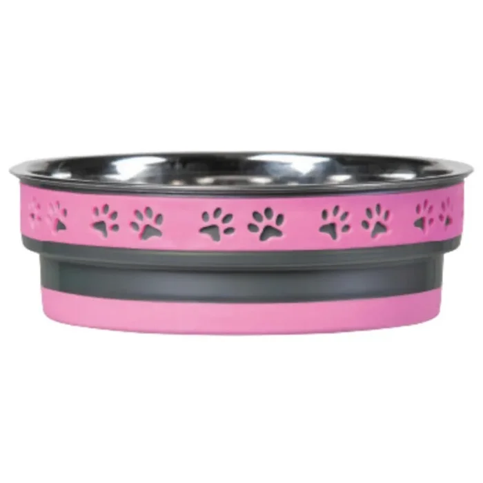 Loving Pets, Loving Pets Corsa Pet Bowl, Fiery Pink, 1 Each / Small