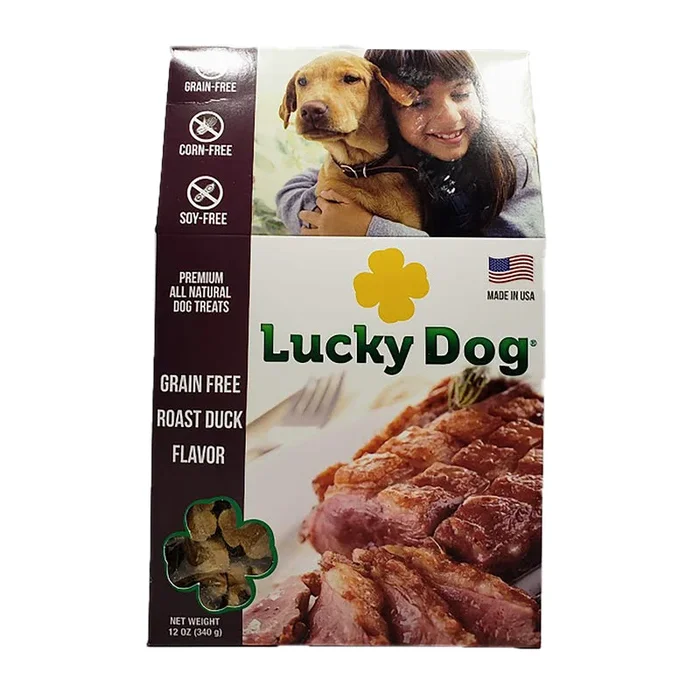 LUCKY DOG GF DUCK 12OZ