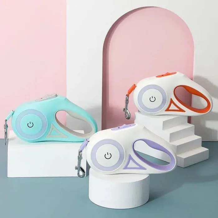 Luminous Durable Retractable Leash