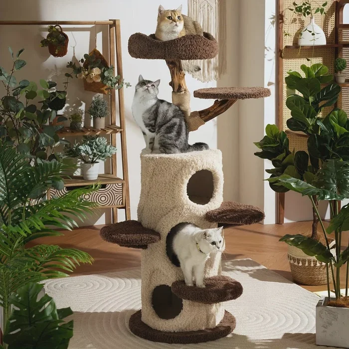 Luxury Cat Tree 3 Level