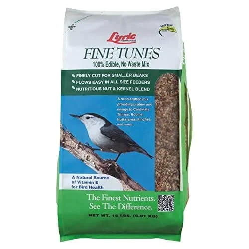 Lyric Fine Tunes No Waste Wild Bird Mix – 15 Lbs